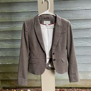 H&M Plaid Blazer